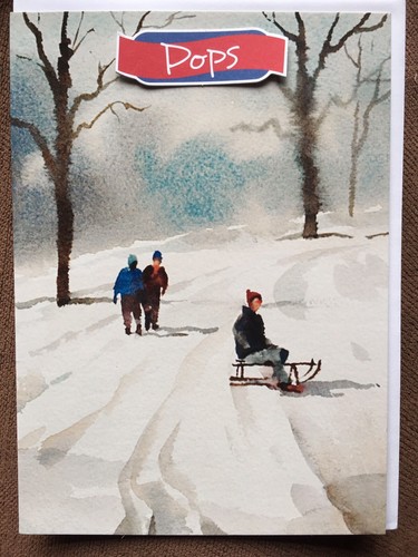 Pops christmas card - christmas, card,