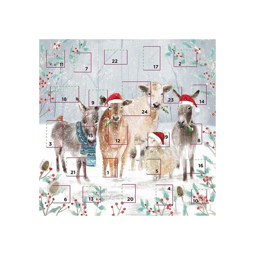 Farmyard christmas medici - farmyard,