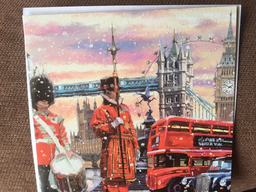 Medici christmas card - card,, london