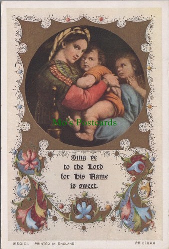 Religious card medici - card,