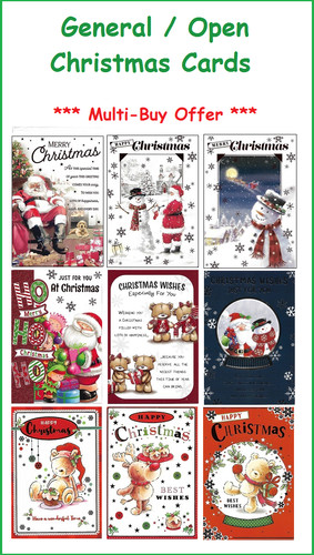 Open christmas cards - christmas,